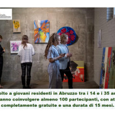 Abruzzo Giovani:  risorse per 1,4 mln per progetti creativi e inclusivi