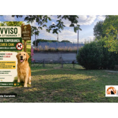 Montesilvano/Parco Libertà: area cani chiusa ai cani per ospitare cavalli.