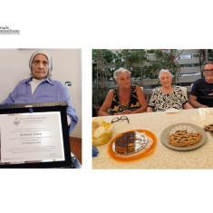 Martinsicuro: festa per i 102 anni di Zahra Serkouh e i 103 di Ottavina Di Quirico