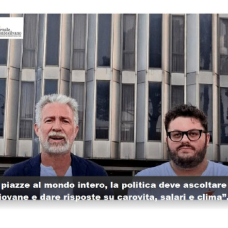 Proteste. Licheri e Giaccio: 