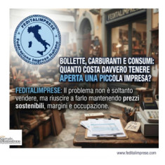 Caro-bollette e consumi al palo. Quanto costa oggi tenere aperta una piccola impresa in Italia?