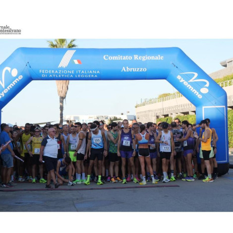 Silvi che Corre,  festa e numeri record sulle strade di Silvi Marina