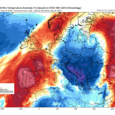 Temperature in diminuzione. Le regioni adriatiche nelle prossime ore in un generale calo termico