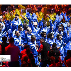 Papa Leone XIV incontra gli atleti azzurri dei Giochi Mondiali Invernali Special Olympics, Torino 2025