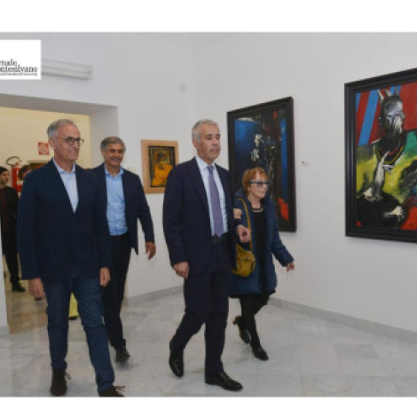 Atri inaugura la Pinacoteca Gigino Falconi: 76 opere donate alla città