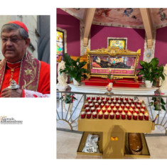 Furci. Arriva il Cardinale Crescenzio Sepe per la solennità del Beato Angelo.