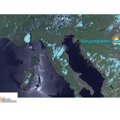 Fenomeni temporaleschi all'interno dell'Abruzzo, valori ancora al disopra delle medie stagionali.