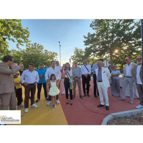 Spoltore inaugurata la nuova Piazza Polifunzionale di Villa Raspa