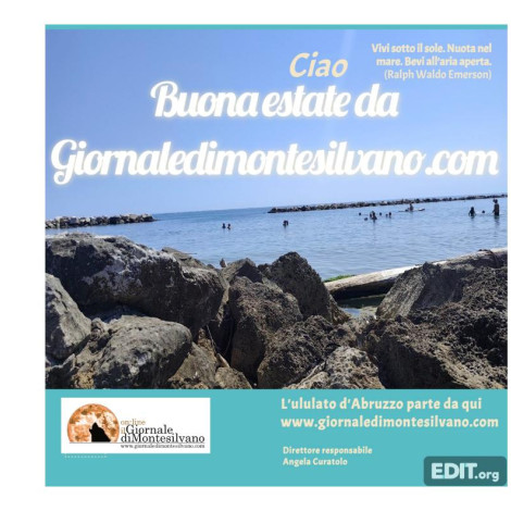 Buona estate, GiornalediMontesilvano.com torna tra qualche giorno.