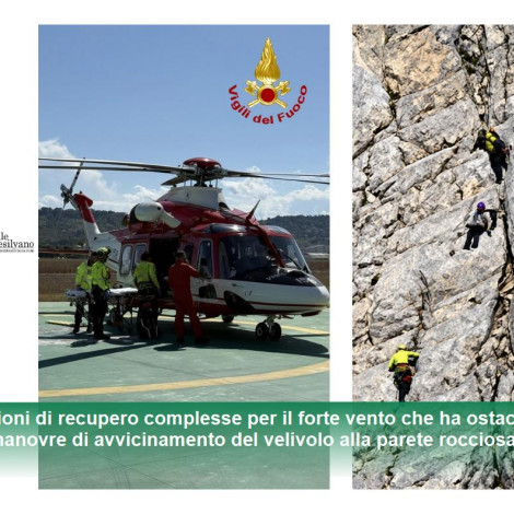 Gran Sasso/Corno Grande, recupero escursionisti in difficoltà per il ghiaccio
