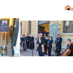 Mosciano Sant’Angelo. Posizionata la 2° pietra d’inciampo dell’artista tedesco Gunter Deming