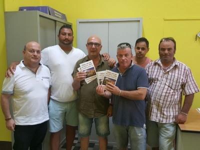 Nella foto, PIgnoli, Pupik e gli ex lavoratori Attiva