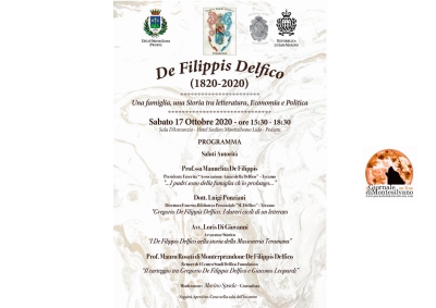 Montesilvano convegno sulla famiglia Delfico