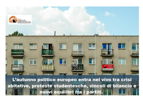 Tra case, conti e coalizioni: l’autunno politico europeo e italiano