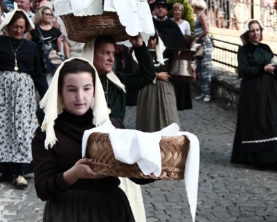 Corteo nunziale della Dodda a Villetta Barrea