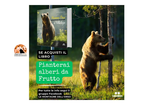 La Lupieditore sostiene "Una Foresta per Amarena" devolvendo i proventi del suo libro