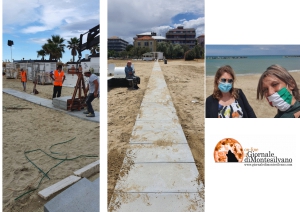 Pescara. Nuove passerelle per disabili sulle spiagge libere