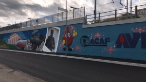 "Montesilvano e la Ferrovia" nuovo murales Avis
