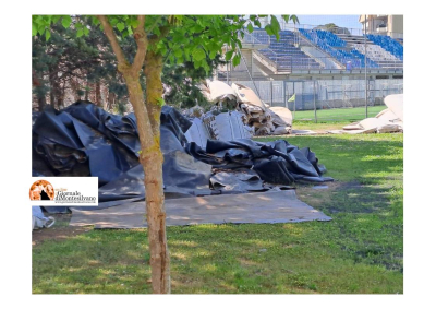 Pescara, Di Pillo: Campo Zanni invaso da sacchi con materiale dismesso, "ripristinare cortili e giardini"