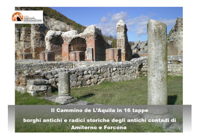 Nasce il Cammino de L'Aquila, 96 km, a piedi in 16 tappe