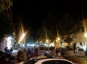 Calici e musica a Giulianova, Movida rinuncia