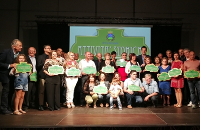 Montesilvano, consegnate le targhe a 27 attività storiche