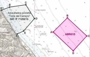 l'area di scarico fanghi