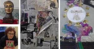 Pittura e di scultura di Maria Grazia Di Biase al Circolo Aterino di Pescara