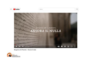 Aielli set del nuovo singolo di “Brigante ed il Parente”: “Ancora il nulla”