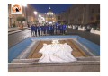 l'opera in via della conciliazione a Roma, tra i 31 quadri