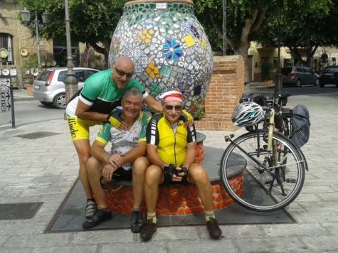 Tre abruzzesi in bici, alla scoperta della Sicilia