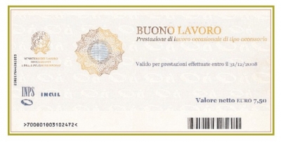 esempio di voucher