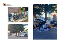 Montesilvano, Movimento Pettinari in sopralluogo per valutare il servizio di igiene urbana