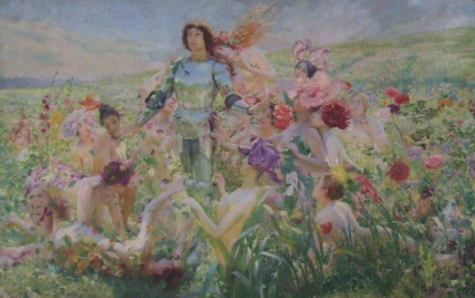 Il paradiso di un cavaliere (museo D'Orsey)