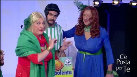 Salvini a 'C'è posta per te': "Non so dove sono capitato..." video