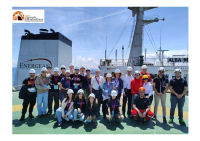 Teramo, alunni in visita su Rospo di mare B, piattaforma petrolifera
