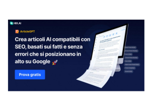 Come scrivere articoli di alta qualità con un blog builder AI