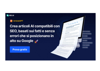 Come scrivere articoli di alta qualità con un blog builder AI