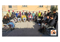 Ferrante con gli alunni