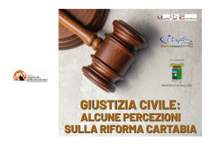 Pescara. Convegno sulla Riforma Cartabia organizzato da C.I.P.A.S. e da Media Conciliare srl