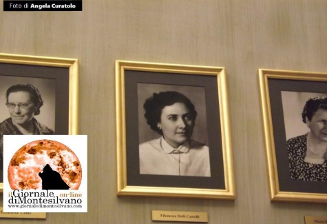 Filomena Delli Castelli a Montecitorio tra le donne della Costituente