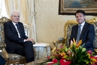 Mattarella e Conte