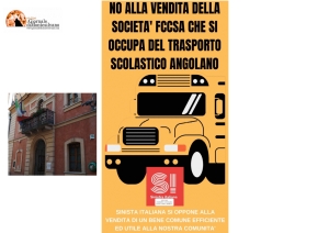 Città Sant'Angelo/trasporto scolastico. Sinistra Italiana dice No alla vendita della FFCSA