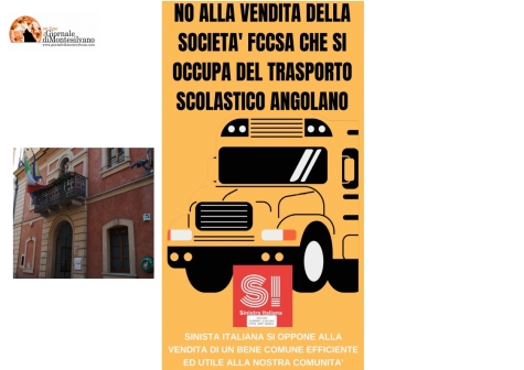 Città Sant'Angelo/trasporto scolastico. Sinistra Italiana dice No alla vendita della FFCSA