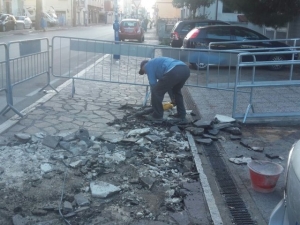 Montesilvano. Manutenzioni, interventi di rifacimento del marciapiede di Corso Umberto