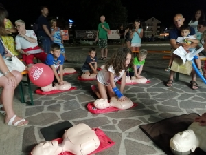 Montesilvano/eventi estivi. Giochi e lezioni con il 118 e CRI