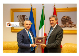 Visita istituzionale: Marsilio incontra Ambasciatore ucraino per rafforzare cooperazione