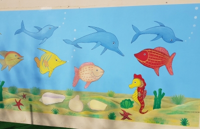 Montesilvano. Un murales dedicato al mare