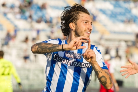 Non basta al Pescara la sesta rete stagionale di Clemenza