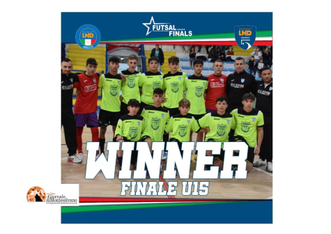 Finale Under 15, i vincitori sono i ragazzi della Real Dem.